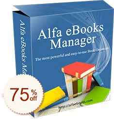 Alfa eBooks Manager Code coupon de réduction