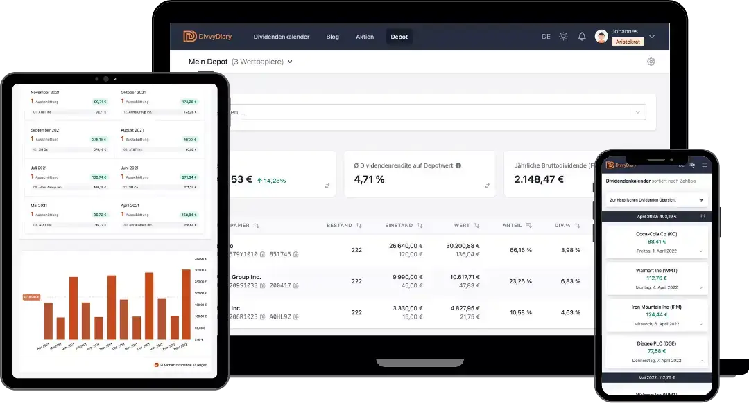 DivvyDiary Screenshot
