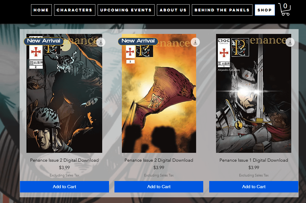 Edge Comics Screenshot