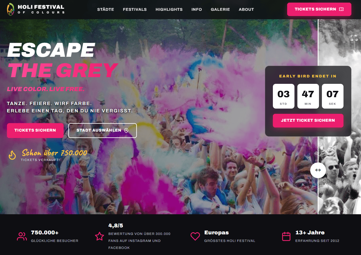 Holi Concepts Screenshot