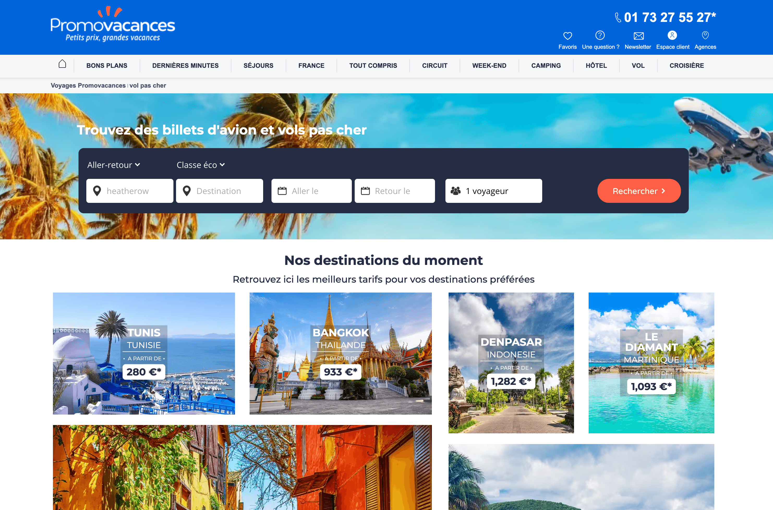 Promovacances Screenshot