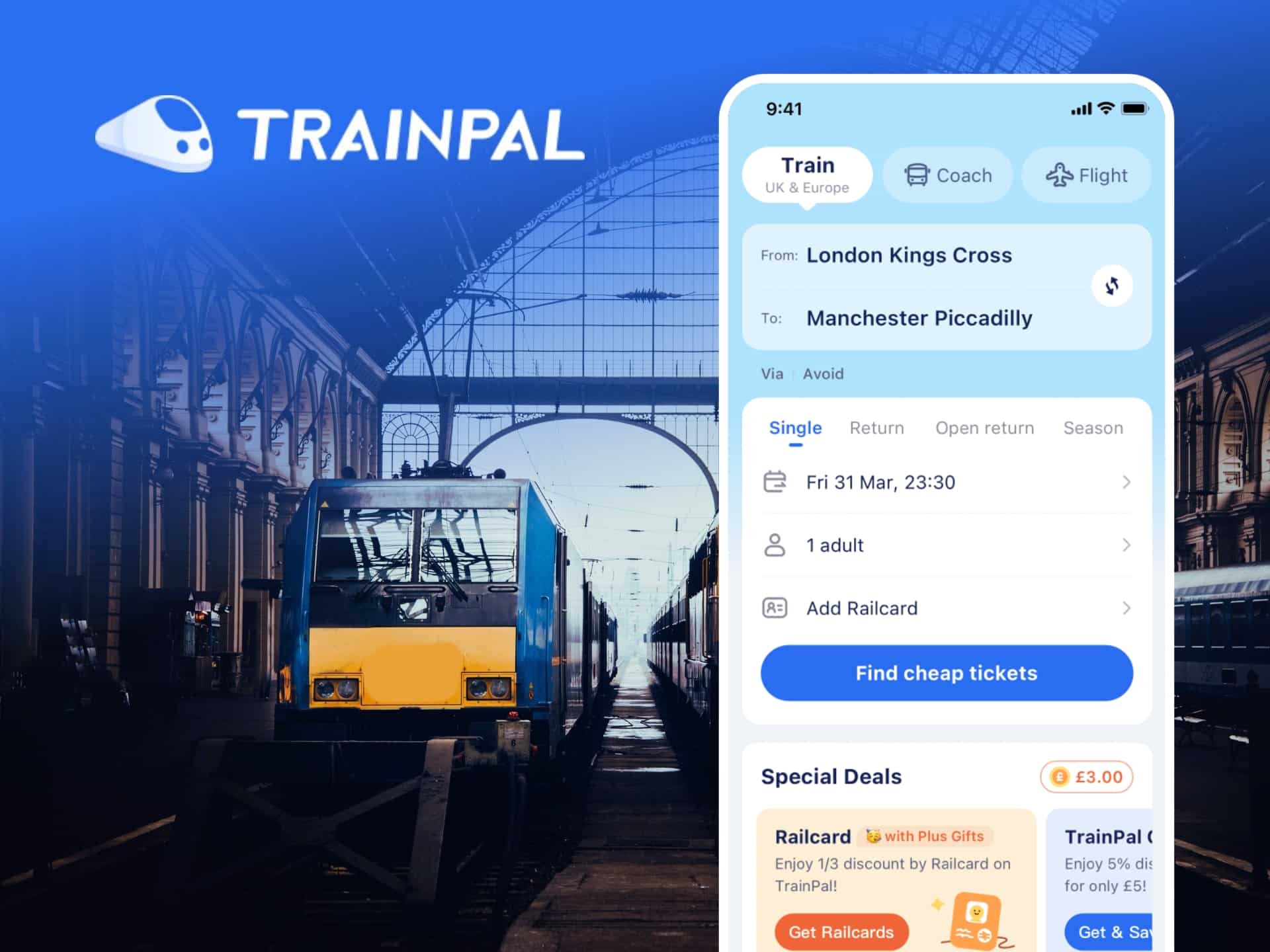 TrainPal Screenshot