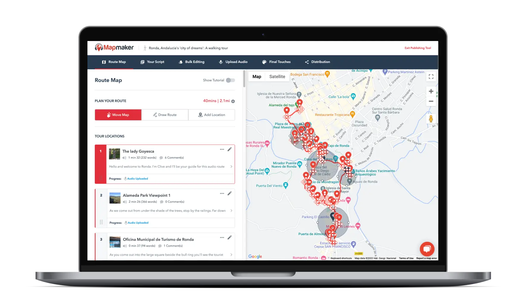 VoiceMap Screenshot