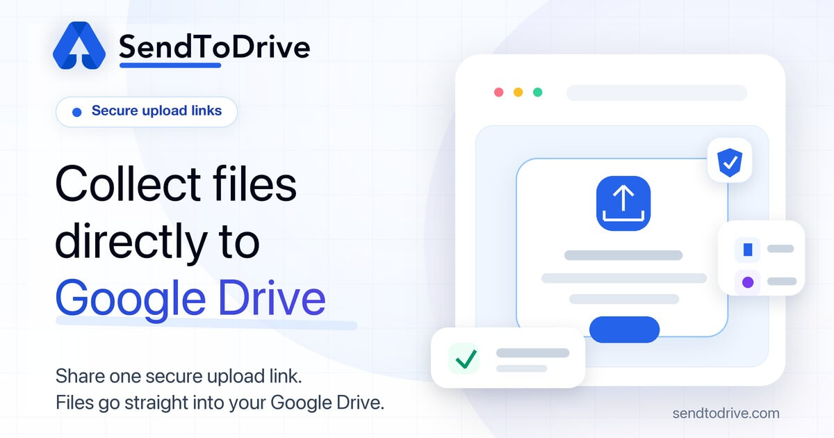 SendToDrive Screenshot