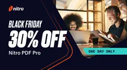 <b>Nitro PDF Pro 13</b>! - 30% OFF Black Friday Presale Nitro Pro Discount Coupon & Promo Code