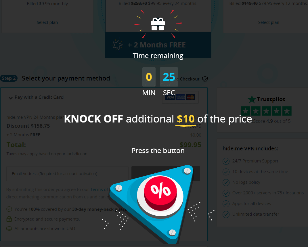 hide.me VPN Coupon