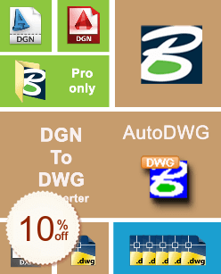 DGN to DWG Converter Code coupon de réduction