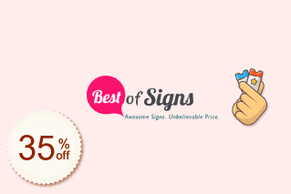 BestofSigns Discount Coupon Code