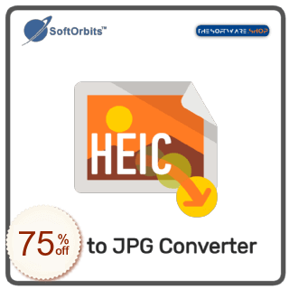 SoftOrbits HEIC to JPG Converter Code coupon de réduction