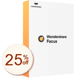 Wondershare Fotophire Focus Code coupon de réduction