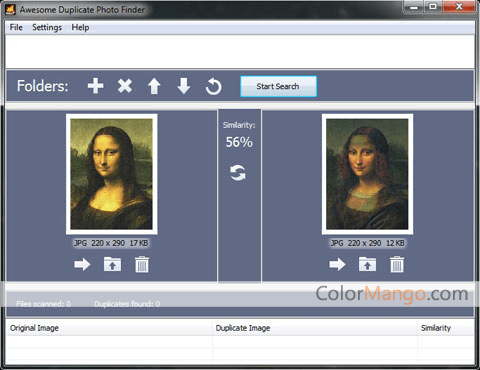 Awesome Duplicate Photo Finder Screenshot