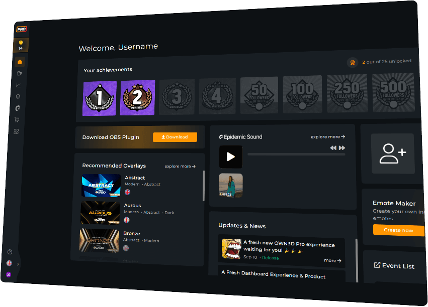 OWN3D Screenshot
