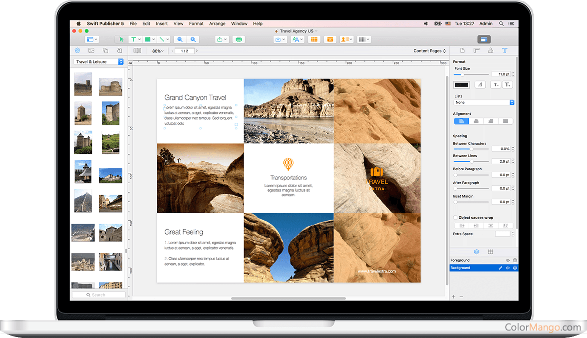 Swift Publisher Screenshot