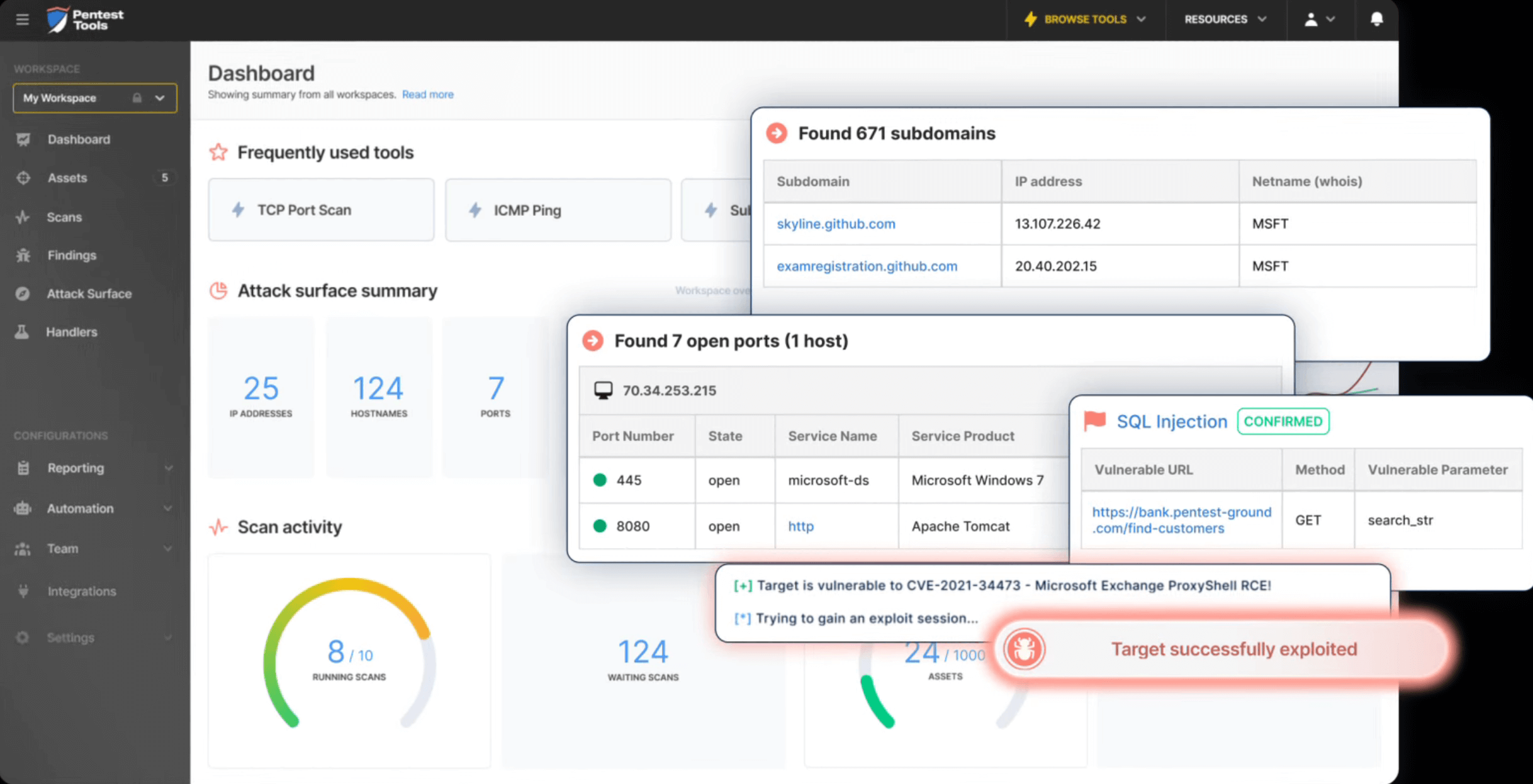 Pentest Tools Screenshot