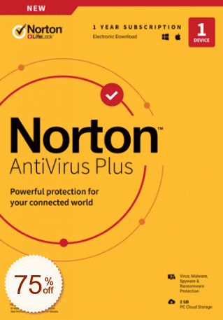 Norton AntiVirus Plus Code coupon de réduction