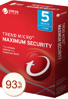 Trend Micro Maximum Security Code coupon de réduction
