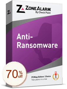 ZoneAlarm Anti-Ransomware Code coupon de réduction