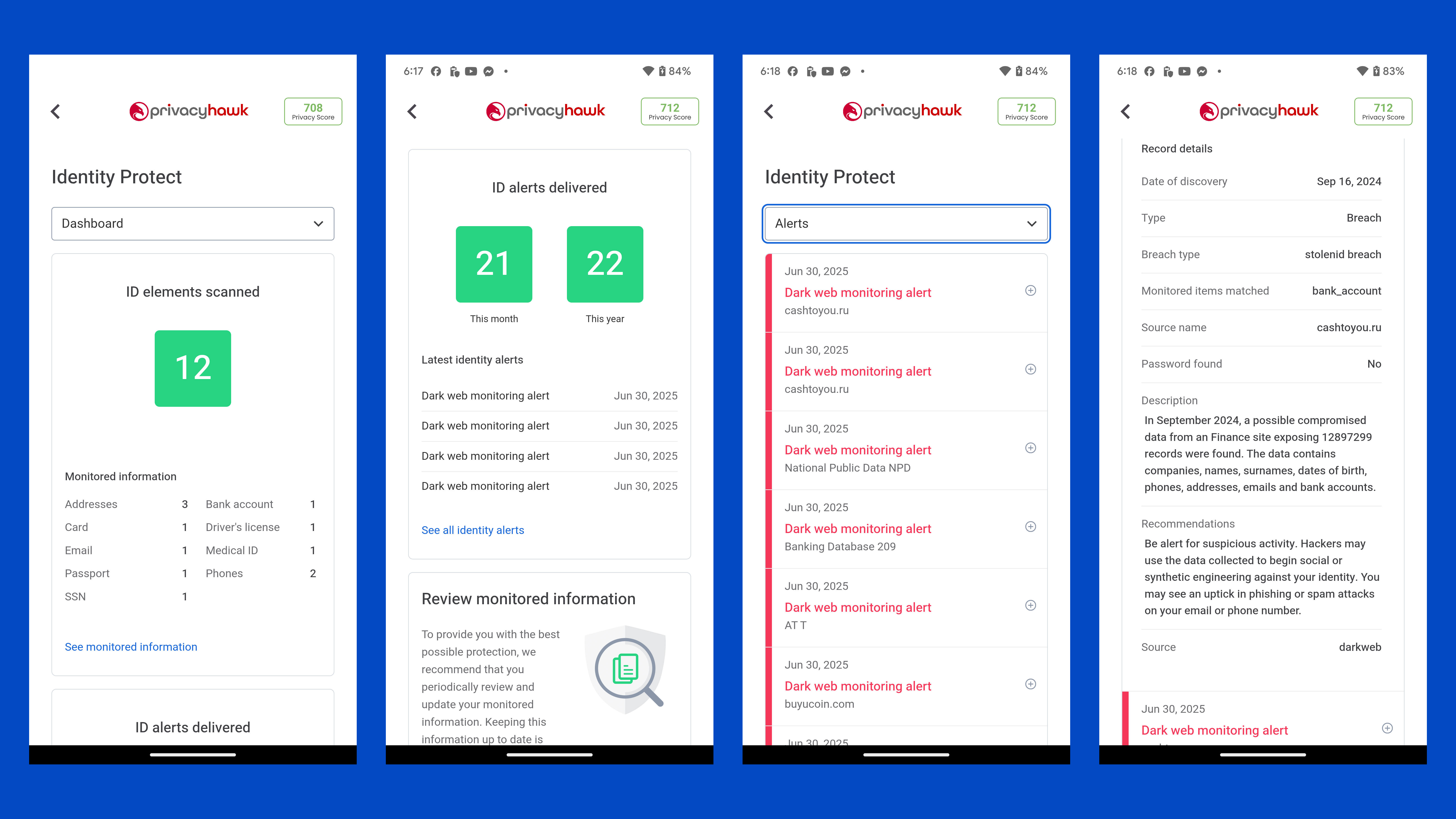PrivacyHawk Screenshot