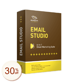 Atomic Email Studio Code coupon de réduction