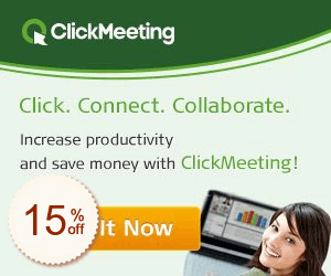 ClickMeeting Code coupon de réduction