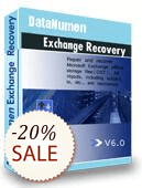 DataNumen Exchange Recovery Discount Coupon