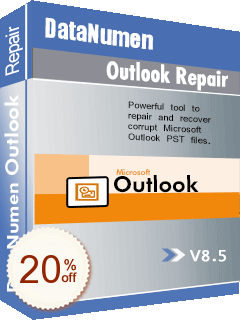 DataNumen Outlook Repair Code coupon de réduction
