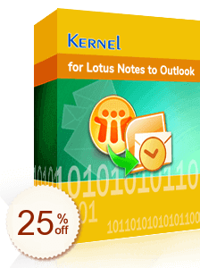 Kernel for Lotus Notes to Outlook Code coupon de réduction
