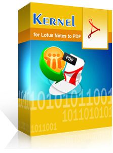 Kernel for Lotus Notes to PDF Boxshot