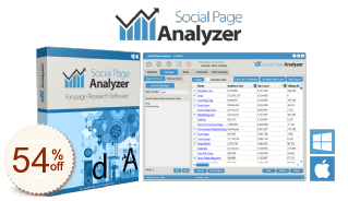 Social Page Analyzer Code coupon de réduction