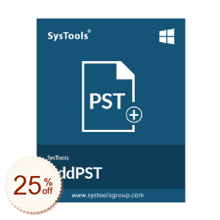 SysTools AddPST Code coupon de réduction