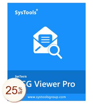 SysTools MSG Viewer Pro Code coupon de réduction