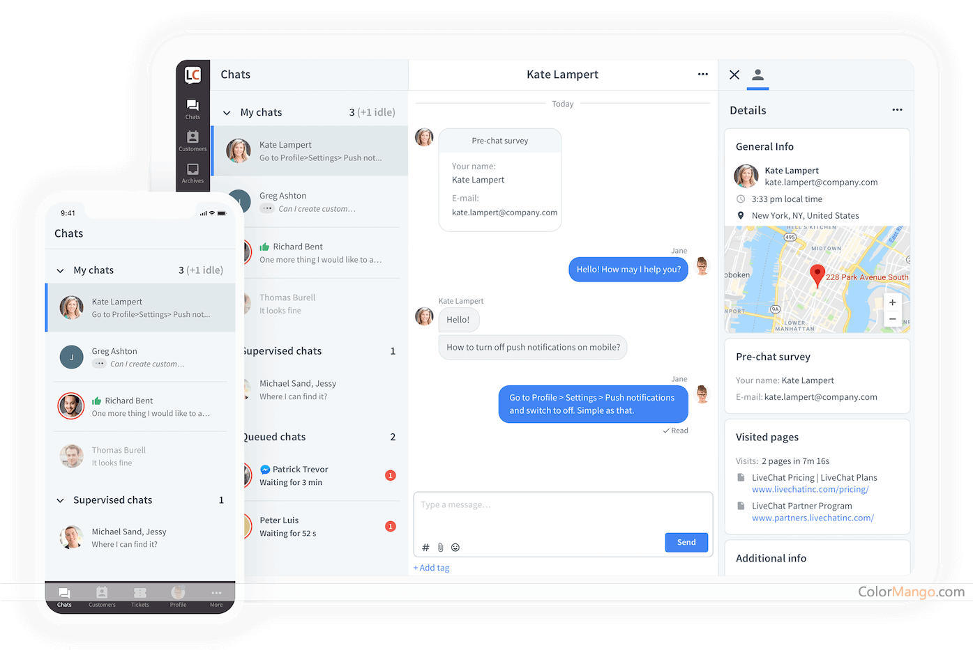 LiveChat Screenshot