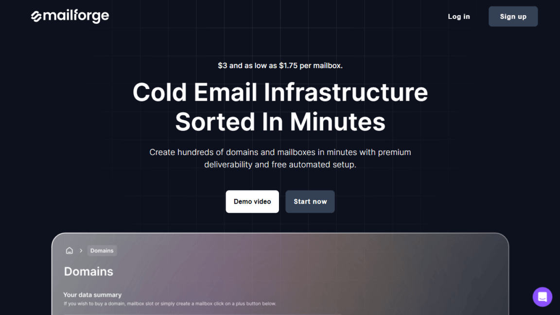 Mailforge Screenshot