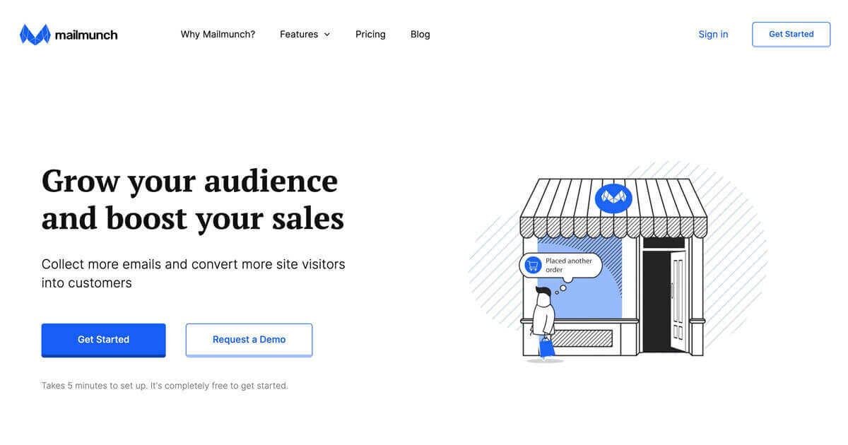 Mailmunch Screenshot