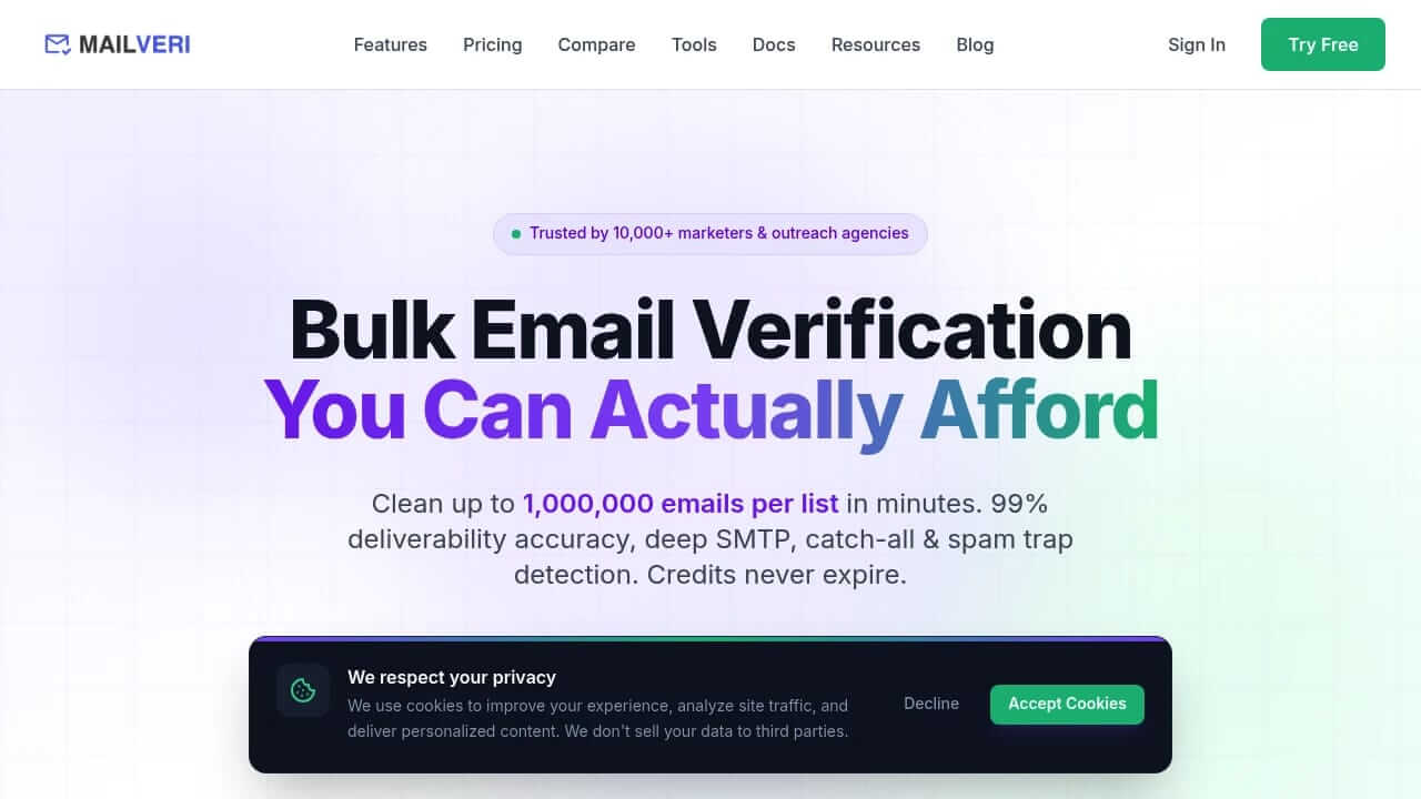 MailVeri Screenshot