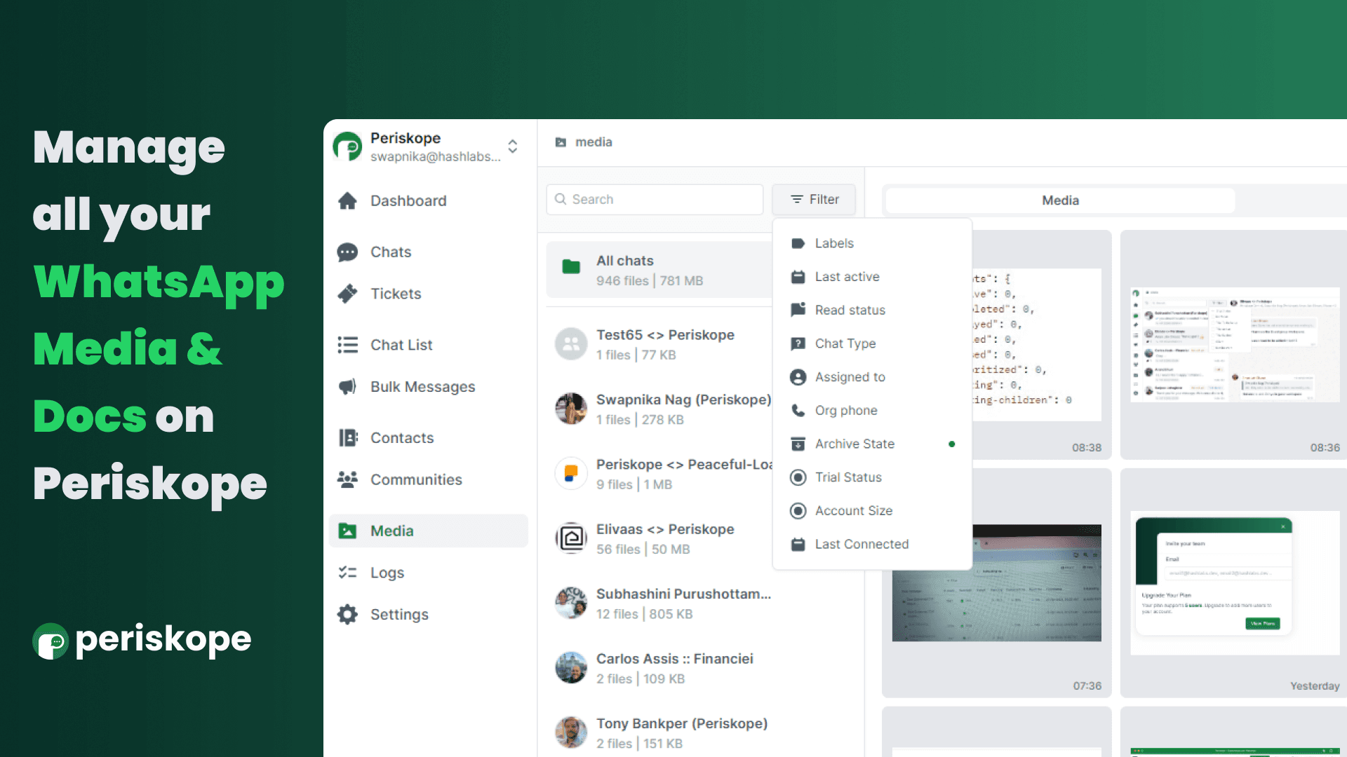 Periskope Screenshot