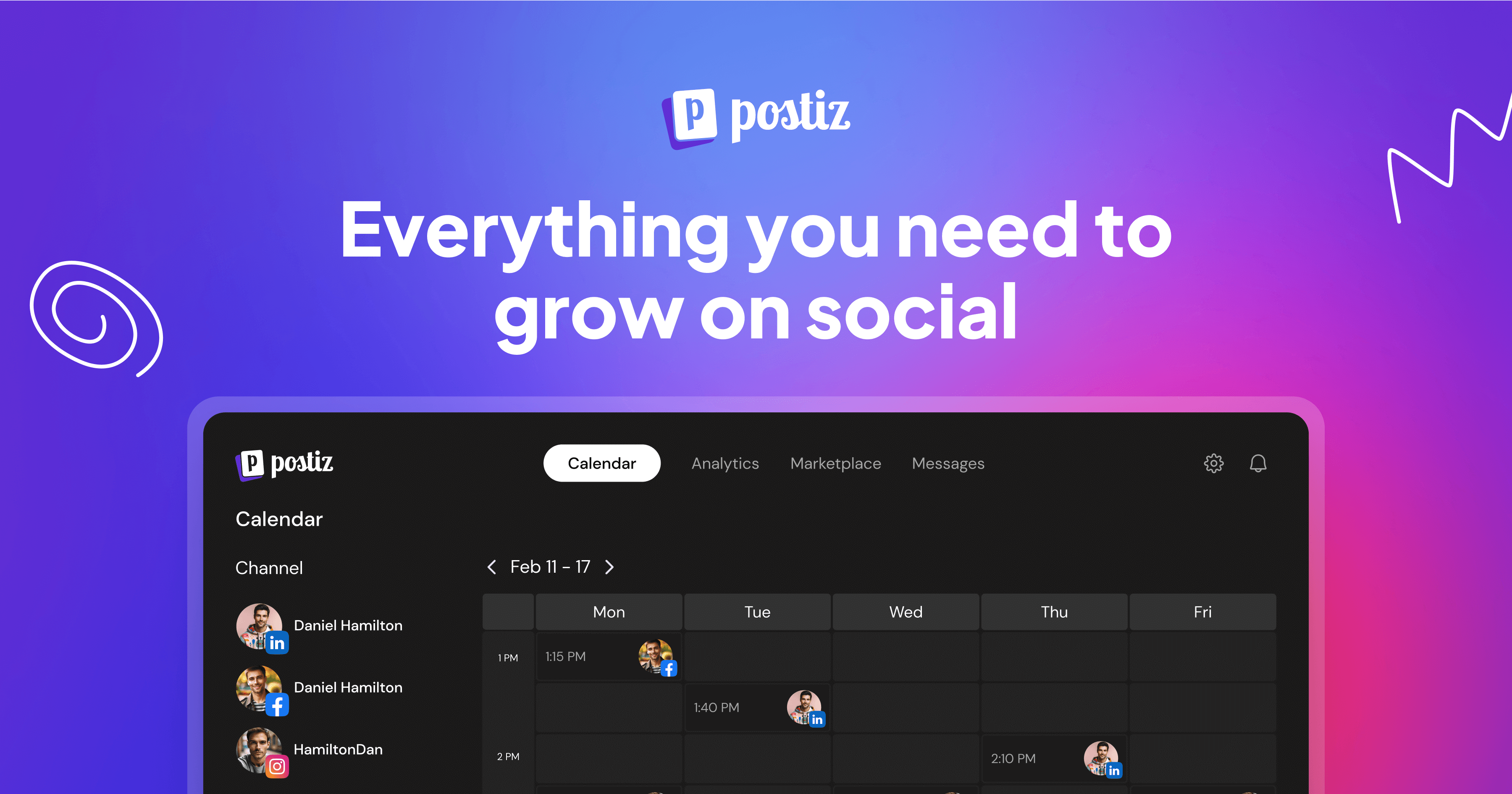 Postiz Screenshot
