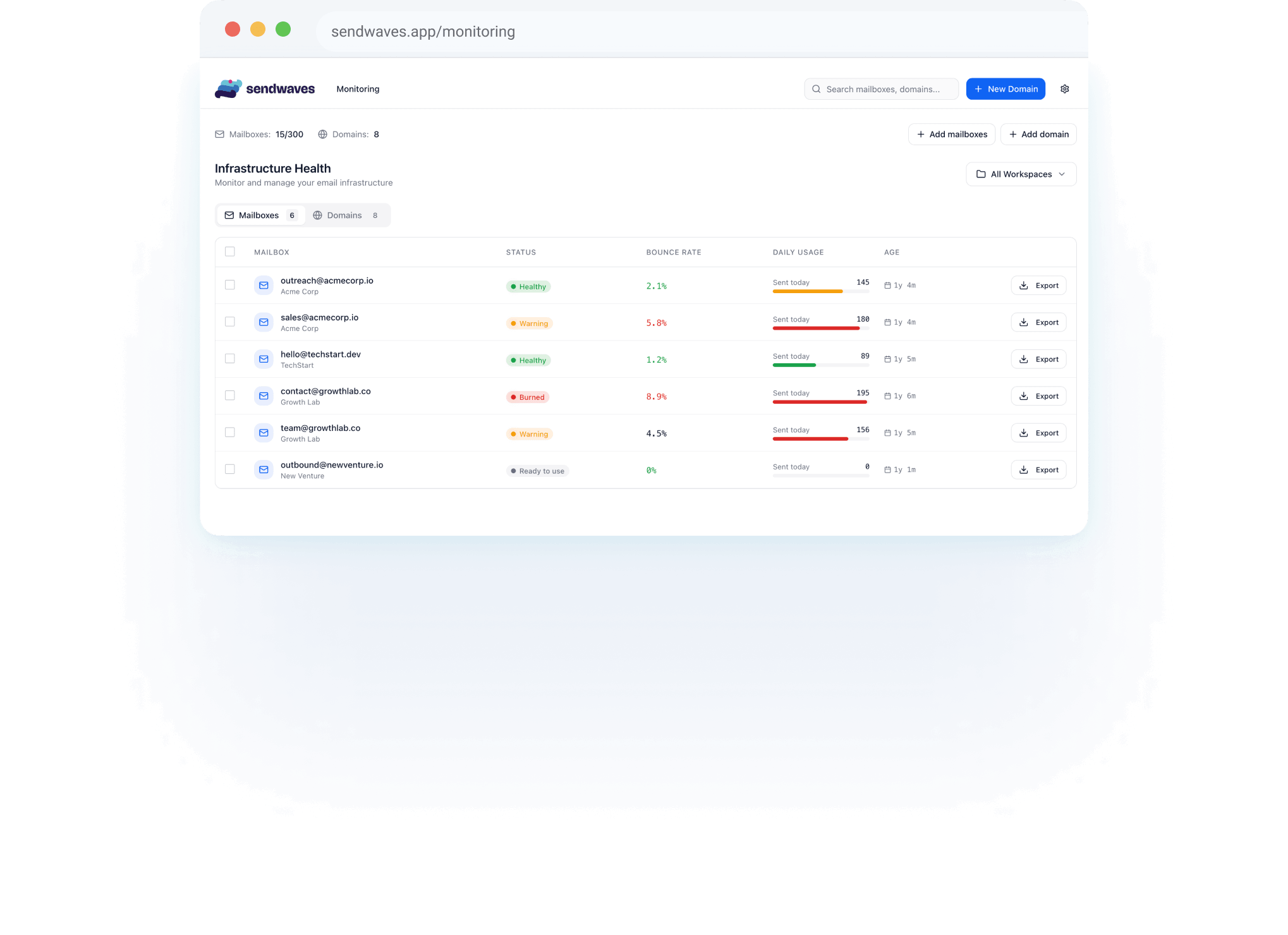 SendWaves Screenshot
