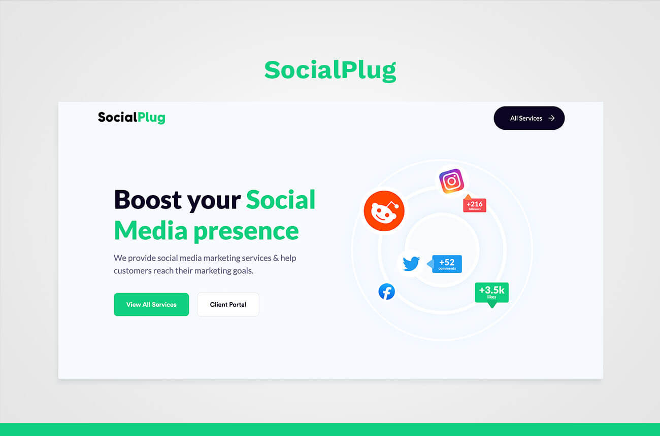Socialplug Screenshot