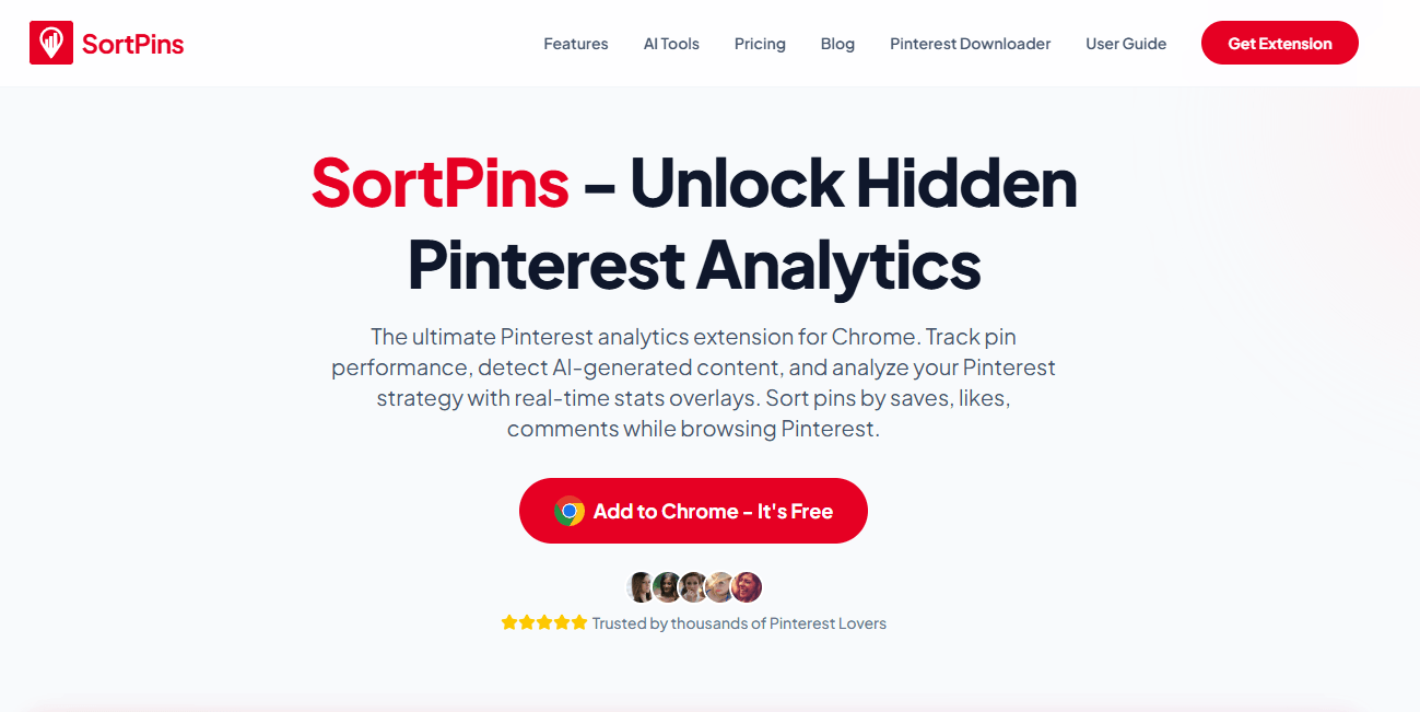 SortPin Screenshot