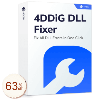 4DDiG DLL Fixer Code coupon de réduction