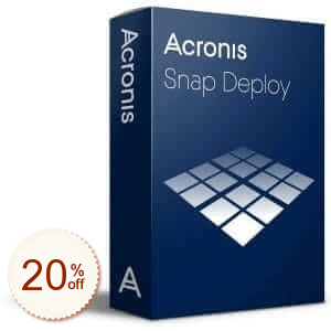 Acronis Snap Deploy Code coupon de réduction