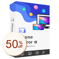 Aiseesoft Phone Mirror Code coupon de réduction
