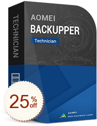 AOMEI Backupper Technician Code coupon de réduction