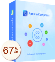 ApowerCompress Code coupon de réduction