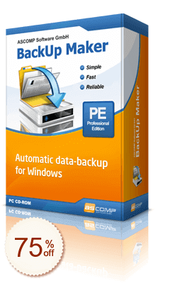 ASCOMP BackUp Maker Code coupon de réduction