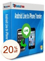 Backuptrans Android Line to iPhone Transfer Discount Coupon Code