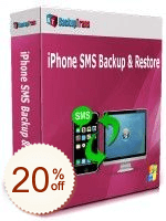 Backuptrans iPhone SMS Backup & Restore Discount Coupon Code