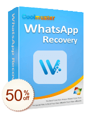 Coolmuster WhatsApp Recovery Code coupon de réduction