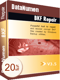 DataNumen BKF Repair Discount Coupon Code